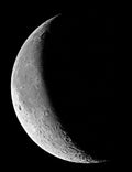 The Waning Crescent Moon - high resolution space images - Sky Image Lab