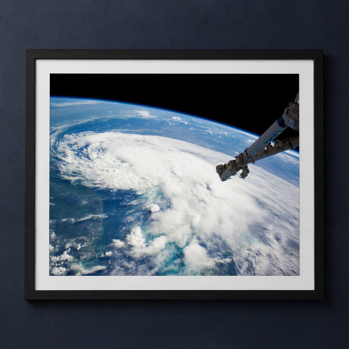 Framed print mockup — Tropical Storm Arthur