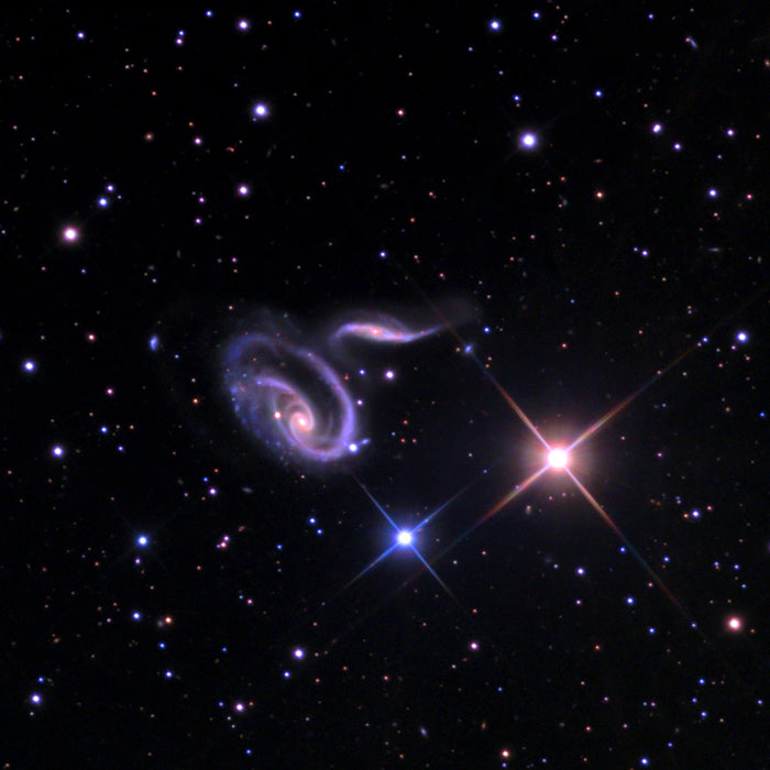 Twisted Galaxies - high resolution space images - Sky Image Lab