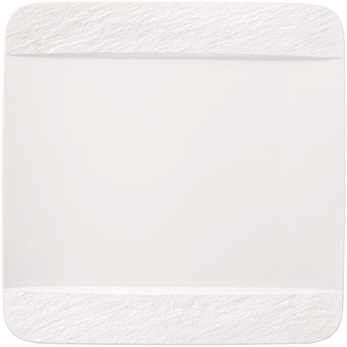 Villeroy & Boch Dinerbord Manufacture Rock - Wit - 28 x 28 cm