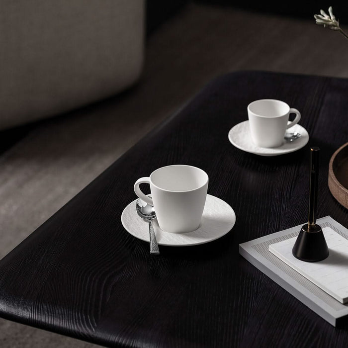 Villeroy & Boch Koffieschotel Manufacture Rock - Wit - ø 15.5 cm