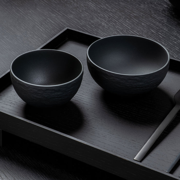 Villeroy & Boch Kom Manufacture Rock - Zwart - ø 14 cm