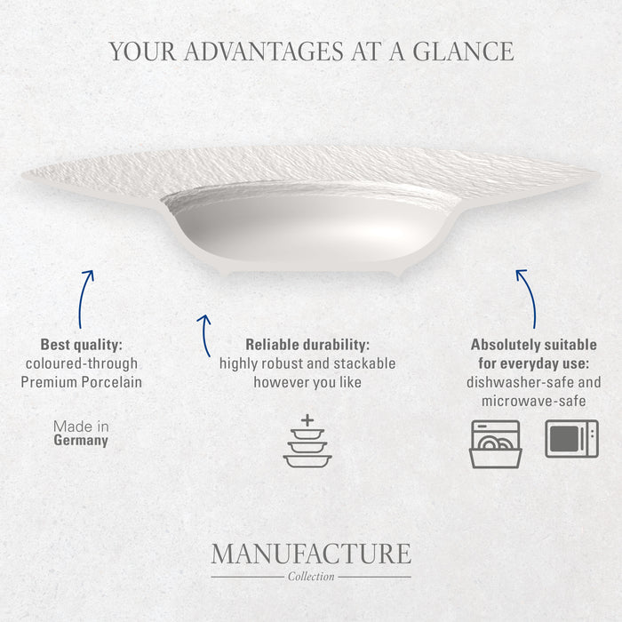 Villeroy & Boch Mok Manufacture Rock - Wit - 290 ml