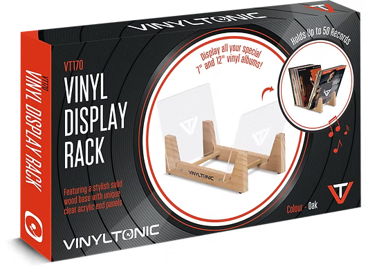 Vinyl Tonic - Vinyl display Rack oak