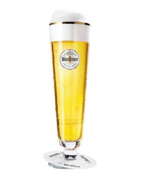 Warsteiner Bierglazen op Voet - 200 ml - 6 stuks