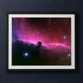 Framed print mockup — Wide Field Horsehead